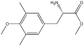 METHYL (2S)-2-AMINO-3-(4-METHOXY-3,5-DIMETHYLPHENYL)PROPANOATE Struktur