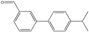 3-(4-ISOPROPYLPHENYL)BENZALDEHYDE Struktur