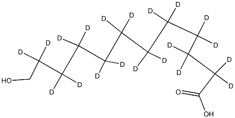 12-HYDROXY LAURIC ACID-D20 Struktur