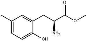 METHYL (2S)-2-AMINO-3-(2-HYDROXY-5-METHYLPHENYL)PROPANOATE Struktur