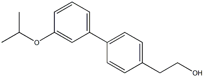 4-(3-ISOPROPOXYPHENYL)PHENETHYL ALCOHOL Struktur