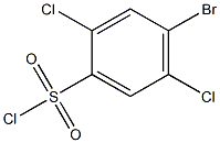 4-BROMO-2,5-DICHLOROBENZENESULFONYL CHLORIDE Struktur