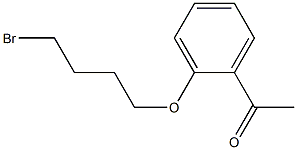 1-[2-(4-BROMO-BUTOXY)-PHENYL]-ETHANONE Struktur