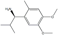 (1R)-1-(4,5-DIMETHOXY-2-METHYLPHENYL)-2-METHYLPROPYLAMINE Struktur