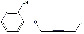 2-(4-CHLORO-BUT-2-YNYLOXY)-PHENOL Struktur