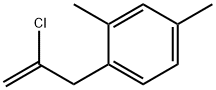 2-CHLORO-3-(2,4-DIMETHYLPHENYL)-1-PROPENE Struktur