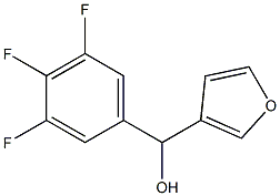 3-FURYL-(3,4,5-TRIFLUOROPHENYL)METHANOL Struktur