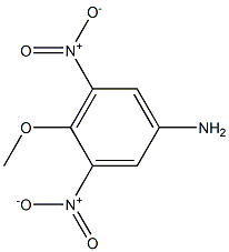 4-METHOXY-3,5-DINITROANILINE Struktur