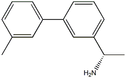 (1S)-1-[3-(3-METHYLPHENYL)PHENYL]ETHYLAMINE Struktur