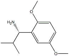 (1S)-1-(2,5-DIMETHOXYPHENYL)-2-METHYLPROPYLAMINE Struktur