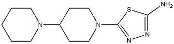 5-(1,4'-BIPIPERIDIN-1'-YL)-1,3,4-THIADIAZOL-2-AMINE Struktur