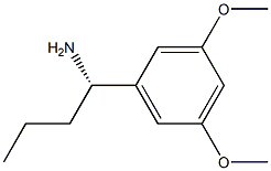 (1S)-1-(3,5-DIMETHOXYPHENYL)BUTYLAMINE Struktur