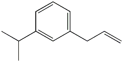 3-(3-ISOPROPYLPHENYL)-1-PROPENE Struktur