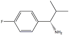 (1S)-1-(4-FLUOROPHENYL)-2-METHYLPROPYLAMINE Struktur