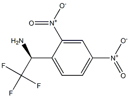 (1S)-1-(2,4-DINITROPHENYL)-2,2,2-TRIFLUOROETHYLAMINE Struktur