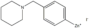 4-[(1-PIPERIDINO)METHYL]PHENYLZINC IODIDE Struktur