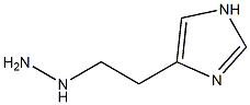 [2-(1H-IMDAZOL-4-YL)-ETHYL]-HYDRAZINE Struktur