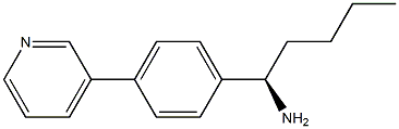 (1R)-1-(4-(3-PYRIDYL)PHENYL)PENTYLAMINE Struktur