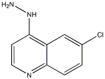 6-CHLORO-4-HYDRAZINOQUINOLINE Struktur