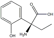 (2S)-2-AMINO-2-(2-HYDROXYPHENYL)BUTANOIC ACID Struktur