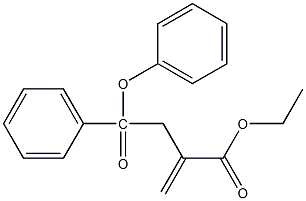 ETHYL-GAMMA,GAMMA-DIPHENYLITACONATE Struktur