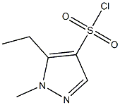 5-ETHYL-1-METHYL-1H-PYRAZOLE-4-SULFONYL CHLORIDE Struktur