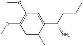 (1S)-1-(4,5-DIMETHOXY-2-METHYLPHENYL)BUTYLAMINE Struktur