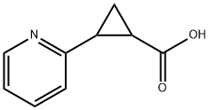 2-PYRIDIN-2-YL-CYCLOPROPANECARBOXYLIC ACID Struktur