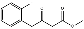 4-(2-FLUORO-PHENYL)-3-OXO-BUTYRIC ACID METHYL ESTER Struktur