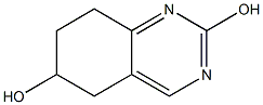 5,6,7,8-TETRAHYDRO-2,6-DIHYDROXYQUINAZOLINE Struktur