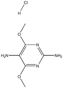 2,5-DIAMINO-4,6-DIMETHOXY PYRIMIDINE HCL Struktur