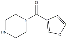 1-(3-FUROYL)PIPERAZINE Struktur