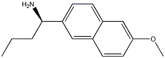 (1R)-1-(6-METHOXY(2-NAPHTHYL))BUTYLAMINE Struktur