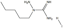 N-AMINO-N-PENTYLGUANIDINE HYDROIODIDE Struktur