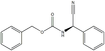 BENZYL [(R)-CYANO(PHENYL)METHYL]CARBAMATE Struktur