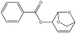 6,8-DIOXA-BICYCLO[3.2.1]OCT-2-EN-4-YL BENZOATE Struktur