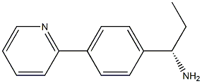 (1S)-1-(4-(2-PYRIDYL)PHENYL)PROPYLAMINE Struktur