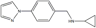 (1S)CYCLOPROPYL(4-PYRAZOLYLPHENYL)METHYLAMINE Struktur