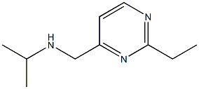 (2-ETHYL-PYRIMIDIN-4-YLMETHYL)-ISOPROPYL-AMINE Struktur