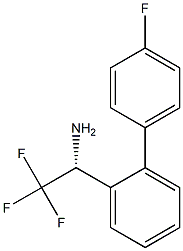 (1R)-2,2,2-TRIFLUORO-1-[2-(4-FLUOROPHENYL)PHENYL]ETHYLAMINE Struktur