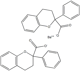 BARIUM FLAVIANATE Struktur