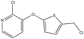 2-CHLORO-3-(2-CHLORO-5-THENOYL)PYRIDINE Struktur