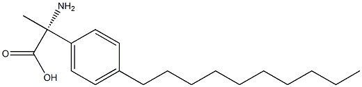 (2R)-2-AMINO-2-(4-DECYLPHENYL)PROPANOIC ACID Struktur