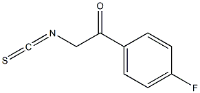 1-(4-FLUOROPHENYL)-2-ISOTHIOCYANATOETHANONE Struktur