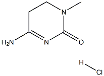 4-AMINO-1-METHYL-5,6-DIHYDROPYRIMIDIN-2(1H)-ONE HYDROCHLORIDE Struktur