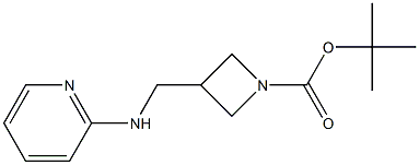 1-BOC-3-[(PYRIDIN-2-YLAMINO)-METHYL]-AZETIDINE Struktur