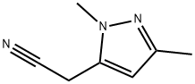 2-(1,3-DIMETHYL-1H-PYRAZOL-5-YL)ACETONITRILE Struktur