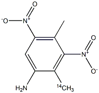 4-AMINO-2,6-DINITROTOLUENE, [METHYL-14C]- Struktur