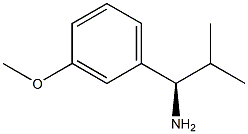 (1R)-1-(3-METHOXYPHENYL)-2-METHYLPROPYLAMINE Struktur