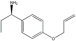 (1R)-1-(4-PROP-2-ENYLOXYPHENYL)PROPYLAMINE Struktur